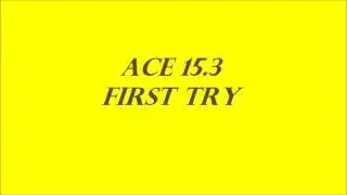 Adidas ACE 15.3 first try