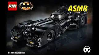 (ASMR) Lego Batmobile Unboxing and First Bag