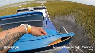 Airboat Ride at Sawgrass Recreation Park - Weston, FL #grindface