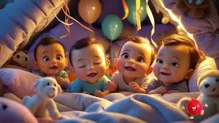 Sibling Pillow Fort Party | Cozy Kids Nursery Rhyme | Redbubble Rhymes Daily Song