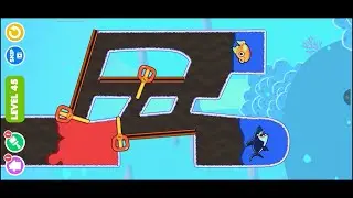 Save The Fish Gameplay Hindi | Brain Puzzle Game | Funny Levels. #savethefish @Yara.gamer248 