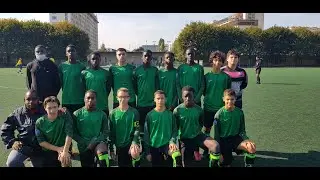 U16 Paris 13 Atletico   RCP Fontainebleau 1er mi temps 1.2 championnat R3