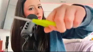 ASMR i gave you a makeover (gone wrong…) 🫧