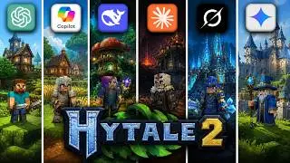 6 ИИ создали Minecraft 2 (Hytale) с нуля! Результат ЛЕГЕНДАРНЫЙ… (UNITY)