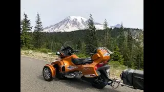 Can Am Spyder RT, Day 6-Coeur d'Alene ID to Mt Rainier