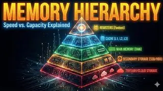 Memory Hierarchy in Computer Architecture | Speed vs. Size vs. Cost 📉