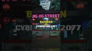 #cyberpunk2077  #phantomliberty #gaming #cybercore #nightcity Batman Reference in Cyberpunk 2077