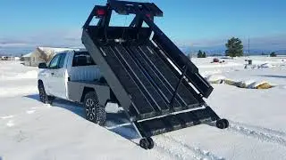 Tufflift hydraulic decks sled deck.ATV ,Snowbike,Flatbed