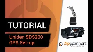 Uniden SDS200 GPS Set-Up | Tutorial