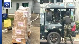 Heavy Security On Ground As Election Materials Are Distributed To LGAs In Anambra