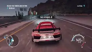 Doing The Titanium Trial using Audi r8 Castrol Edge in NFS Payback