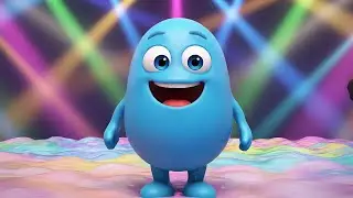 Fall Guys Wobbly Bean Jumped Over Flaming Hoops | Kids Songs & Nursery Rhymes