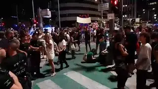 Israeli protesters hold day of disruption to demand ceasefire, hostage deal with Hamas