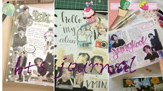 BTS journal idea (tiktok) 💜💜🌸Comparing 🌸#2 #bts #bulletjournal