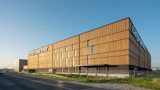 All timber iLogistics Center construction time lapse