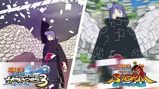Konan Vs Ino | Naruto Ninja Heroes 3 - Naruto Storm Generation