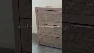 This Rattan dresser is absolutely stunning and it&rsquo;s a perfect aesthetic home vibe