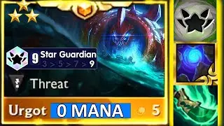 9 Star Guardian 3 Star Urgot Spamming Treasure 