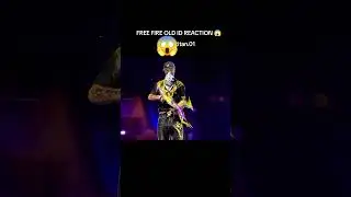 FREE FIRE OLD ID REACTION 😱 . . . . #id #viralvideo #foryou #freefire_lover #freefire