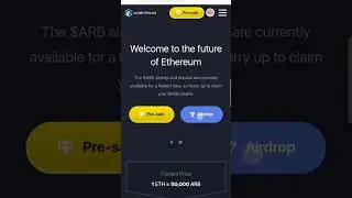 Free Airdrop $ARB Coin just one day left//  link description ma h go join just eth address past and
