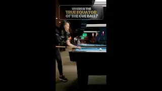 A simple trick to help you find the true center of the cue ball