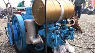 Old Engines in Japan 1950s NIKKOKU Engine Type 3B 6hp part 2