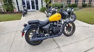 2023 Royal Enfield Meteor 350 yellow