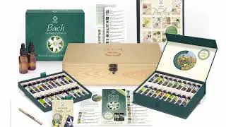 BACH FLOWER COMPLETE KIT WOODEN BOX GIFT SET