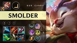 Smolder ADC vs Caitlyn - NA Challenger Patch 25.24