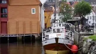 Dampb&aring;t.Hanseatisk Museum Bergen Norway