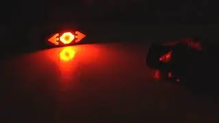 Bike Tail Light with Turn Signals - Wireless Remote Control Waterproof Bicycle Rear Light Back
