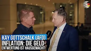 Inflation: Die Geldentwertung ist hausgemacht! | Ein Kommentar von Kay Gottschalk (AfD)
