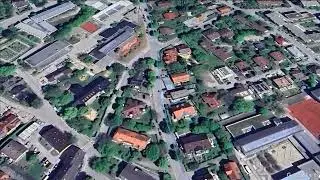 Google Earth Flyover Maisinger Schlucht   45deg 250m