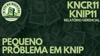 KNCR11 / KNIP11 - MUITAS AQUISI&Ccedil;&Otilde;ES NESSE M&Ecirc;S