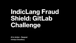 IndicLang Fraud Shield &ndash; Multilingual AI Scam Detector for WhatsApp & Telegram | AI in Action