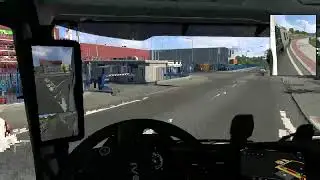 EURO TRUCK SIMULATOR (short routes - reverse parking)