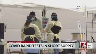 Increase in COVID testing leads to shortage of rapid tests