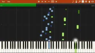 Ignaz Moscheles - Etude VI (Op. 70, N&ordm;6) [Synthesia Piano Tutorial]