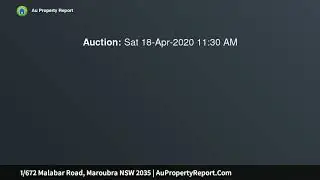 1/672 Malabar Road, Maroubra NSW 2035 | AuPropertyReport.Com