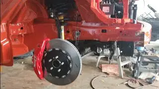 Transforming V6 to SRT widebody full OEM conversion part 6