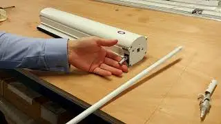 Installation of fixed crank handle