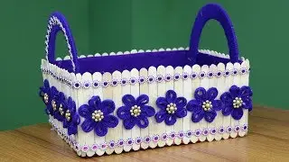 Easy Crafts Ideas - Best out of waste - Beautiful Showpiece Making Idea - DIY Home Projects