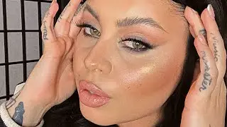 Алекса Деми, макияж FOX EYE с использованием косметики MAC, палитра для обнаженных моделей из биб...