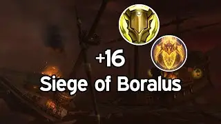 +16 Siege of Boralus | Protection Paladin PoV | PUG PUSH | The War Within S1