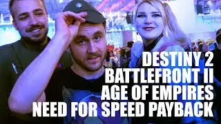 GAMESCOM 2017 | Star Wars Battlefront 2, Destiny 2, Need for Speed Payback, Age of Empires