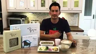 Nasi Lemak malas with OSung Anchovies by Naz Rahman