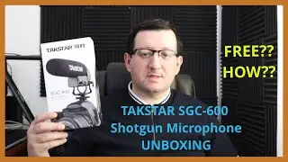 TAKSTAR SGC-600 Shotgun Microphone: How I got it from Amazon for FREE