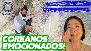 🌊🌊🥇🥇PQ OS COREANOS SE APAIXONARAM POR ESSE BRASILEIRO? #Olimpiadas #&Iacute;taloFerreira #COREIA