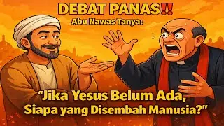 DEBAT PANAS‼️ Abu Nawas Tanya “Jika Yesus Belum Ada, Siapa yang Disembah Manusia” — Pendeta Terdiam