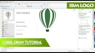 How To Make A IBM Logo Easily